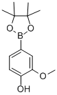 4-Hydroxy-3-methoxyphenylboronic acid pinacol ester Structure,269410-22-2Structure