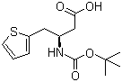 Boc-(r)-3-amino-4-(2-thienyl)butanoic acidStructure,269726-89-8Structure Boc-(r)-3-amino-4-(2-thienyl)butanoic acid Structure,269726-89-8Structure