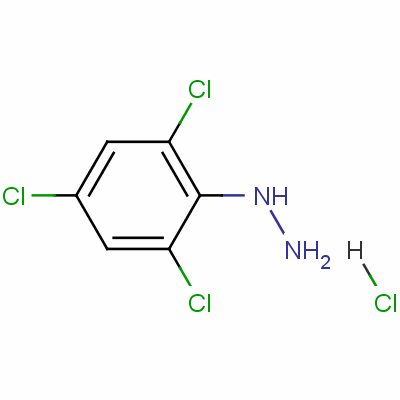 (2,4,6-Trichlorophenyl)hydrazine monohydrochlorideStructure,2724-66-5Structure (2,4,6-Trichlorophenyl)hydrazine monohydrochloride Structure,2724-66-5Structure