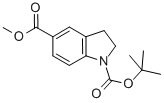 1-Tert-butyl 5-methyl indoline-1,5-dicarboxylateStructure,272438-12-7Structure 1-Tert-butyl 5-methyl indoline-1,5-dicarboxylate Structure,272438-12-7Structure