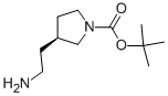 (S)-tert-butyl 3-(2-aminoethyl)pyrrolidine-1-carboxylateStructure,274692-08-9Structure (S)-tert-butyl 3-(2-aminoethyl)pyrrolidine-1-carboxylate Structure,274692-08-9Structure