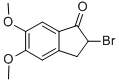 2-Bromo-5,6-dimethoxyindan-1-oneStructure,2747-08-2Structure 2-Bromo-5,6-dimethoxyindan-1-one Structure,2747-08-2Structure