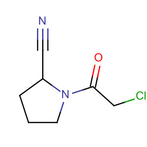 (9ci)-1-(氯乙?；?-2-吡咯烷甲腈結(jié)構(gòu)式_274901-37-0結(jié)構(gòu)式