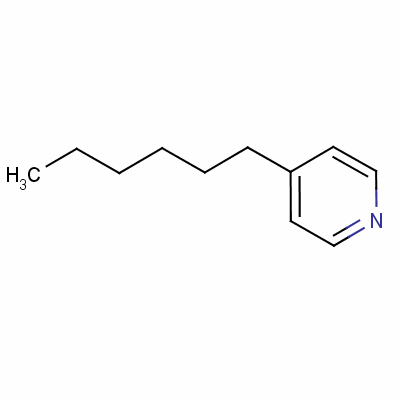 4-己基吡啶結(jié)構(gòu)式_27876-24-0結(jié)構(gòu)式