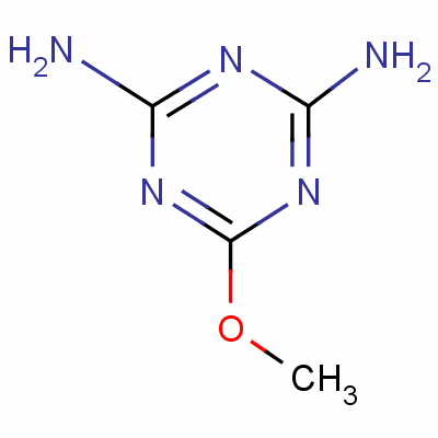 2,4-Diamino-6-methoxy-1,3,5-triazineStructure,2827-45-4Structure 2,4-Diamino-6-methoxy-1,3,5-triazine Structure,2827-45-4Structure