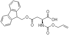Fmoc-asp(oall )-ohStructure,283170-10-5Structure Fmoc-asp(oall )-oh Structure,283170-10-5Structure