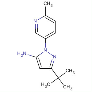 3-(1,1-Dimethylethyl)-1-(6-methyl-3-pyridinyl)-1h-pyrazol-5-amineStructure,285984-51-2Structure 3-(1,1-Dimethylethyl)-1-(6-methyl-3-pyridinyl)-1h-pyrazol-5-amine Structure,285984-51-2Structure