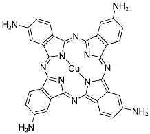 (Tetraaminophthalocyaninato)copper(ii) Structure,28632-30-6Structure