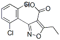3-(2,6-Dichlorophenyl)-5-ethylisoxazole-4-carboxylic acidStructure,286435-86-7Structure 3-(2,6-Dichlorophenyl)-5-ethylisoxazole-4-carboxylic acid Structure,286435-86-7Structure
