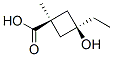 順式-(9ci)-3-乙基-3-羥基-1-甲基-環(huán)丁烷羧酸結(jié)構(gòu)式_286442-90-8結(jié)構(gòu)式