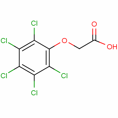 Acetic acid,2-(2,3,4,5,6-pentachlorophenoxy)-Structure,2877-14-7Structure Acetic acid,2-(2,3,4,5,6-pentachlorophenoxy)- Structure,2877-14-7Structure