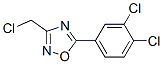 3-(Chloromethyl)-5-(3,4-dichlorophenyl)-1,2,4-oxadiazoleStructure,287917-57-1Structure 3-(Chloromethyl)-5-(3,4-dichlorophenyl)-1,2,4-oxadiazole Structure,287917-57-1Structure