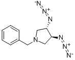 (3S,4s)-3,4-diazido-1-(phenylmethyl)pyrrolidineStructure,288313-99-5Structure (3S,4s)-3,4-diazido-1-(phenylmethyl)pyrrolidine Structure,288313-99-5Structure