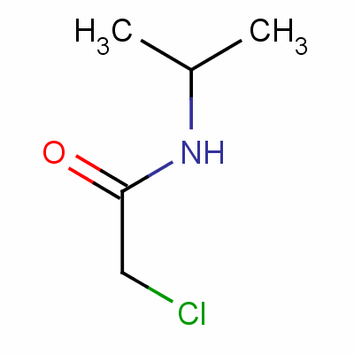 N-異丙基 氯乙酰胺結(jié)構(gòu)式_2895-21-8結(jié)構(gòu)式