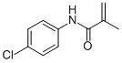 N-(4-氯苯基)甲基丙烯酰胺結(jié)構(gòu)式_2918-77-6結(jié)構(gòu)式