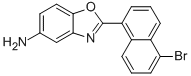 2-(5-Bromo-naphthalen-1-yl)-benzooxazol-5-ylamineStructure,292058-50-5Structure 2-(5-Bromo-naphthalen-1-yl)-benzooxazol-5-ylamine Structure,292058-50-5Structure