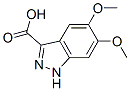5,6-Dimethoxy-1H-indazole-3-carboxylic acidStructure,29281-07-0Structure 5,6-Dimethoxy-1H-indazole-3-carboxylic acid Structure,29281-07-0Structure