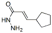 (7ci,8ci)-環(huán)戊烷丙烯酸肼結(jié)構(gòu)式_2931-29-5結(jié)構(gòu)式