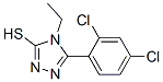 5-(2,4-Dichlorophenyl)-4-ethyl-4h-1,2,4-triazole-3-thiolStructure,29527-30-8Structure 5-(2,4-Dichlorophenyl)-4-ethyl-4h-1,2,4-triazole-3-thiol Structure,29527-30-8Structure