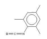 2,4,6-Trimethylphenyl isocyanate Structure,2958-62-5Structure
