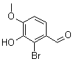 2-Bromo-3-hydroxy-4-methoxybenzaldehydeStructure,2973-58-2Structure 2-Bromo-3-hydroxy-4-methoxybenzaldehyde Structure,2973-58-2Structure