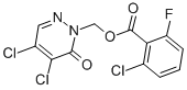 (4,5-Dichloro-6-oxo-1,6-dihydropyridazin-1-yl)methyl 2-chloro-6-fluorobenzoateStructure,298188-08-6Structure (4,5-Dichloro-6-oxo-1,6-dihydropyridazin-1-yl)methyl 2-chloro-6-fluorobenzoate Structure,298188-08-6Structure