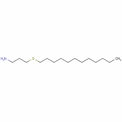 1-Propanamine,3-(dodecylthio)-Structure,29873-33-4Structure 1-Propanamine,3-(dodecylthio)- Structure,29873-33-4Structure