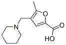 5-Methyl-4-piperidin-1-ylmethyl-furan-2-carboxylic acidStructure,299920-95-9Structure 5-Methyl-4-piperidin-1-ylmethyl-furan-2-carboxylic acid Structure,299920-95-9Structure