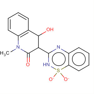 3-(1,1-Dioxido-2h-1,2,4-benzothiadiazin-3-yl)-4-hydroxy-1-methyl-2(1h)-quinolinoneStructure,303776-75-2Structure 3-(1,1-Dioxido-2h-1,2,4-benzothiadiazin-3-yl)-4-hydroxy-1-methyl-2(1h)-quinolinone Structure,303776-75-2Structure