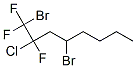 1,4-Dibromo-2-chloro-1,1,2-trifluorooctaneStructure,30428-47-8Structure 1,4-Dibromo-2-chloro-1,1,2-trifluorooctane Structure,30428-47-8Structure