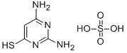 2,4-Diamino-6-mercapto-pyrimidine sulfateStructure,307496-37-3Structure 2,4-Diamino-6-mercapto-pyrimidine sulfate Structure,307496-37-3Structure