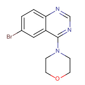 6-Bromo-4-(4-morpholinyl)quinazolineStructure,307538-52-9Structure 6-Bromo-4-(4-morpholinyl)quinazoline Structure,307538-52-9Structure