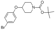 1-Boc-4-(4-bromophenoxy)piperidine Structure,308386-38-1Structure