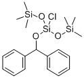 Benzhydryloxybis(trimethylsilyloxy)chlorosilaneStructure,309963-45-9Structure Benzhydryloxybis(trimethylsilyloxy)chlorosilane Structure,309963-45-9Structure