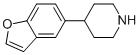 4-(5-Benzofuranyl)-piperidineStructure,310395-15-4Structure 4-(5-Benzofuranyl)-piperidine Structure,310395-15-4Structure