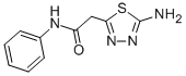 5-Amino-n-phenyl-1,3,4-thiadiazole-2-acetamideStructure,310420-47-4Structure 5-Amino-n-phenyl-1,3,4-thiadiazole-2-acetamide Structure,310420-47-4Structure