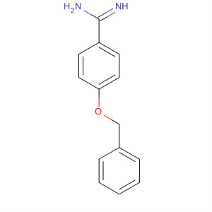 4-Benzyloxy-benzamidine Structure,31066-05-4Structure