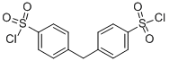 4,4-Methylenebis(benzenesulfonylchloride)Structure,3119-64-0Structure 4,4-Methylenebis(benzenesulfonylchloride) Structure,3119-64-0Structure