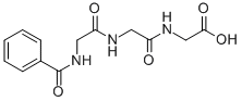 N-BenzoylglycylglycylglycineStructure,31384-90-4Structure N-Benzoylglycylglycylglycine Structure,31384-90-4Structure