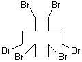 六溴環(huán)十二烷結構式_3194-55-6結構式