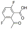 2-Acetyl-3,6-difluorobenzoic acid Structure,319457-34-6Structure