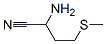 2-Amino-4-(methylthio)-butyronitrileStructure,3198-47-8Structure 2-Amino-4-(methylthio)-butyronitrile Structure,3198-47-8Structure