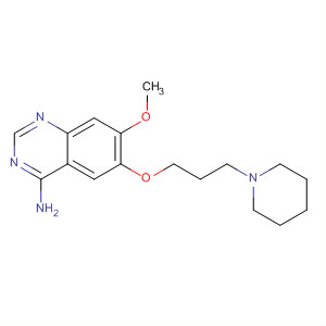 4-Amino-7-methoxy-6-(3-piperidinopropoxy)quinazolineStructure,320366-70-9Structure 4-Amino-7-methoxy-6-(3-piperidinopropoxy)quinazoline Structure,320366-70-9Structure