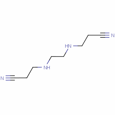 Propanenitrile,3,3-(1,2-ethanediyldiimino)bis-Structure,3217-00-3Structure Propanenitrile,3,3-(1,2-ethanediyldiimino)bis- Structure,3217-00-3Structure
