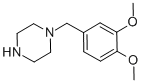 1-(3,4-Dimethoxy-benzyl)-piperazineStructure,32231-07-5Structure 1-(3,4-Dimethoxy-benzyl)-piperazine Structure,32231-07-5Structure
