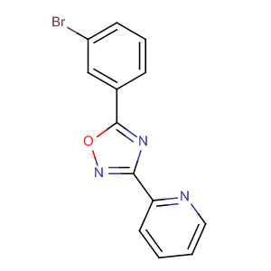 3-(吡啶-2-基)-5-(3-溴苯基)-1,2,4-噁二唑結構式_327056-52-0結構式