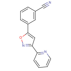 5-(3-Cyanophenyl)-3-(pyridin-2-yl)-1,2-oxazoleStructure,327058-83-3Structure 5-(3-Cyanophenyl)-3-(pyridin-2-yl)-1,2-oxazole Structure,327058-83-3Structure