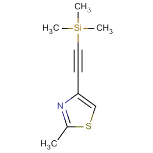 2-Methyl-4-((trimethylsilyl)ethynyl)thiazoleStructure,329203-85-2Structure 2-Methyl-4-((trimethylsilyl)ethynyl)thiazole Structure,329203-85-2Structure