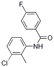 Benzamide, n-(3-chloro-2-methylphenyl)-4-fluoro-Structure,331270-53-2Structure Benzamide, n-(3-chloro-2-methylphenyl)-4-fluoro- Structure,331270-53-2Structure