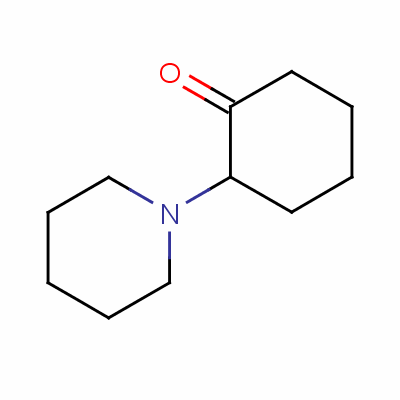 Cyclohexanone,2-(1-piperidinyl)-Structure,3319-04-8Structure Cyclohexanone,2-(1-piperidinyl)- Structure,3319-04-8Structure